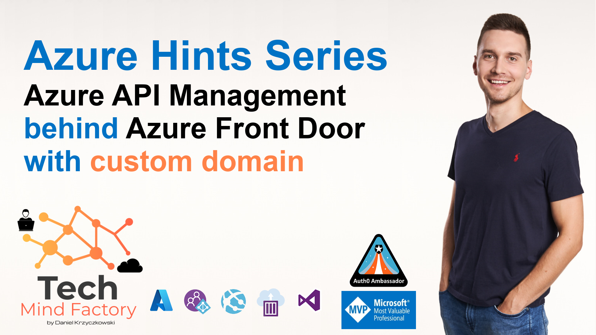 Azure Hints Series - Azure API Management with custom domain behind Azure Front Door